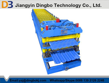 5.5kw Metal Steel Tile Forming Machine for Convenient Construction