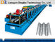Blue Color Cold Roll Forming Machine For Guardrail , Roll Forming Equipment